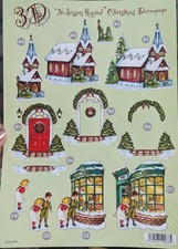 Christmas fun die cut 3d - cut,