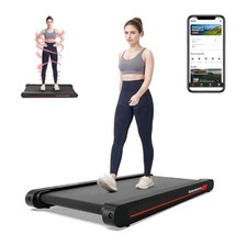 Sperax Walking Pad with APP, 3 in 1 Under Desk Low Noise Vibration Treadmill