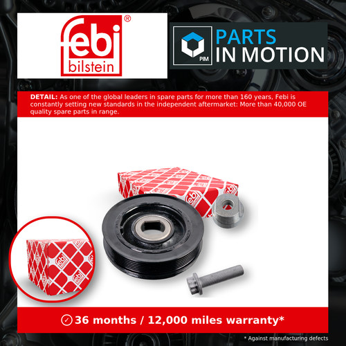 Crankshaft pulley 175310 - pulley, febi