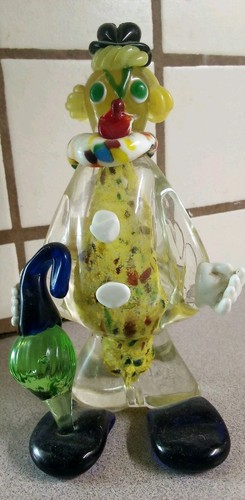 Vintage murano glass - vintage, clown