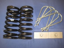 MG  MGB FRONT AND REAR LOWERING KIT COIL SPRINGS LOWERING BLOCKS & U BOLTS D2D