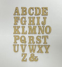 Wooden Letters 3mm MDF Crafts