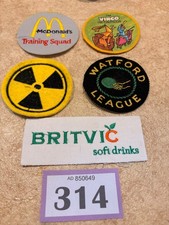 vintage mixed sew on patches