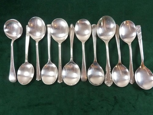 Vintage silver plated fruit - 12,
