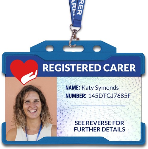 Carer card care worker - id,