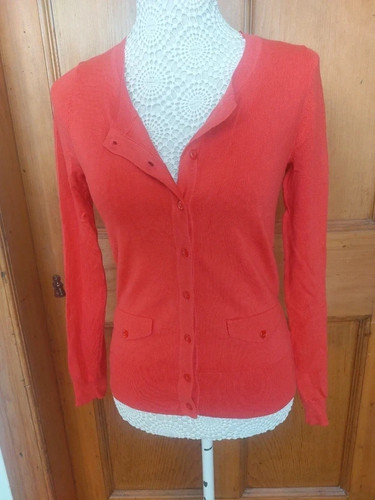 Coral burnt orange crew neck - burnt,