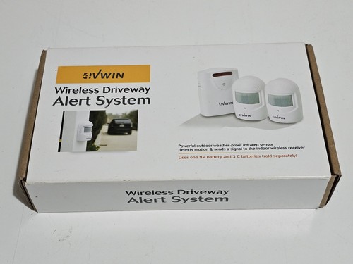 4vwin wireless driveway - wireless, alert