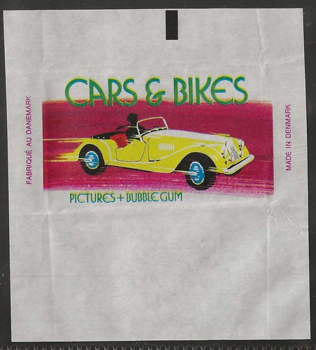 Dandy gum wrapper cars - gum, and