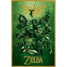 The Legend Of Zelda Link Poster