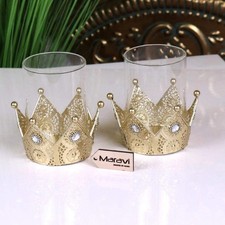 Talika Crown Candle Holder Set