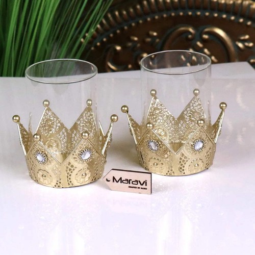 Talika crown candle - candle, holder