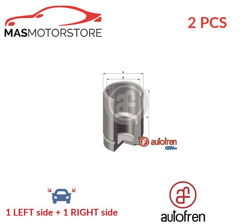Brake caliper piston - piston, pair