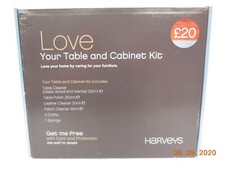 Care for your furniture ~ Harveys ~ Love Your Table and Cabinet Kit 