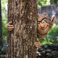 Novelty Garden Elf Tree Peeker