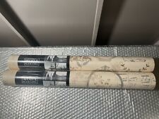 Belgravia Moda Black Label Lizbeth Natural Wallpaper 2 x Rolls Music Butterflies