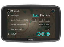 TomTom Go Professional 520 HGV TRUCK COACH SAT NAV UK Europe Traffic and Cameras