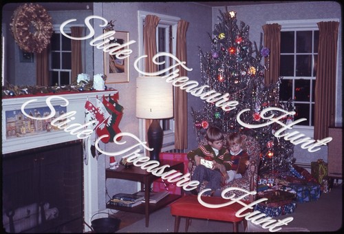 Christmas tree boy - tree, girl