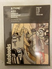 Jaguar S Type 420 Owners Workshop Manual Auto Book 703 By Kenneth Ball