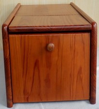 Vintage Wooden Bread Bin