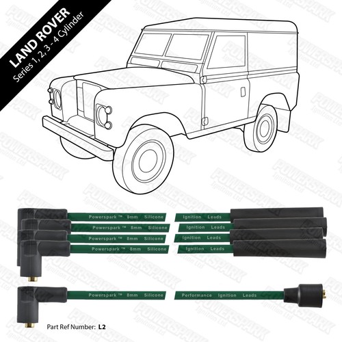 Green leads land rover mg - leads,