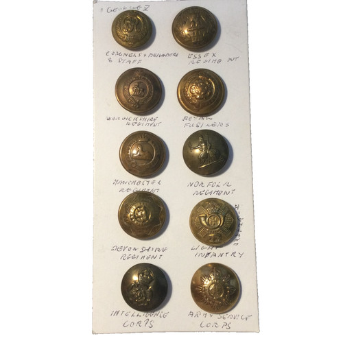 Card large military - card, of