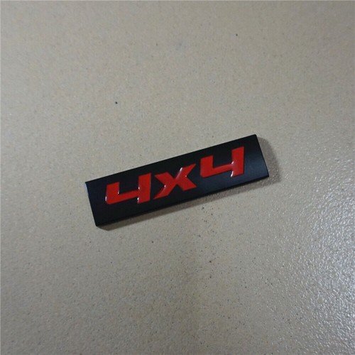 Red 4x4 black metal - black,