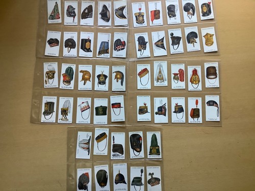 Cigarette cards military - cigarette,