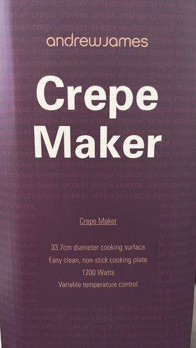 Andrew james crepe maker - andrew,