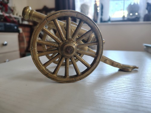 Brass field cannon - , ornament