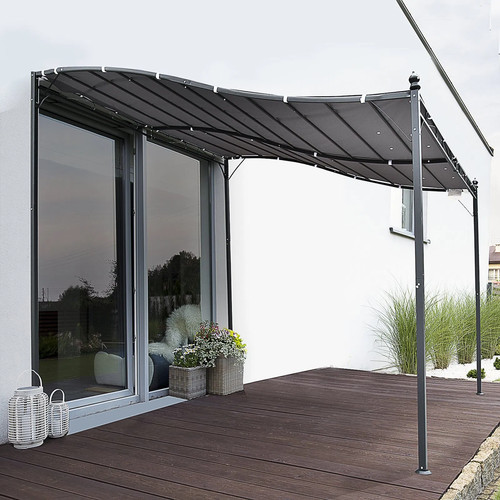 3x3m freestanding metal - freestanding, wall
