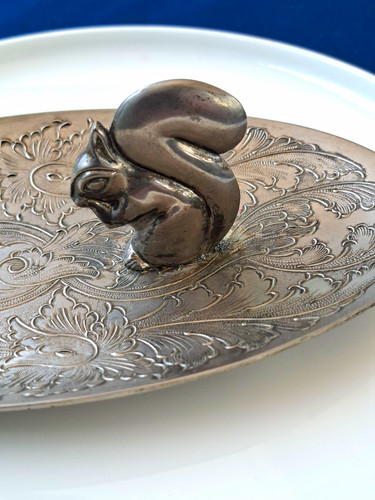 Vintage silver plated metal - plated,