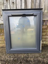UPVC Casement Grey Window