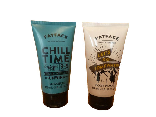 Fatface bodywash shampoo - &, men