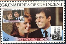 Royal Wedding 1986 Postcards 