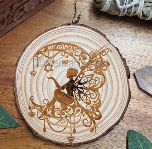 Faery moon wall - faery,