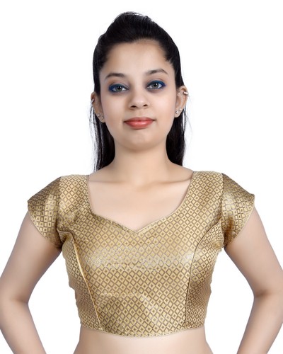 Golden hub brocade - golden,
