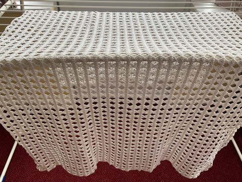 Vintage crochet lace white - vintage, crochet/lace