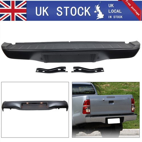 Rear bumper black - black, with
