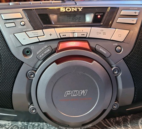 Sony radio cassette - sony, cd
