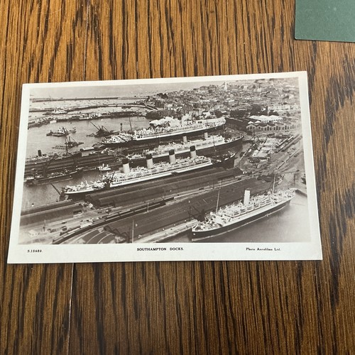Rppc southampton docks rms - rppc,