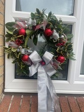 Xmas Wreath for Front Door 12