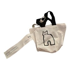 JAPAN IKEA EXCLUSIVE CAT Knolig Mini Zipper Coin Keychain Bag Tote Key Holder
