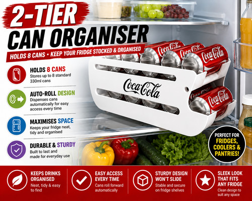 Tier fridge can - can, 8