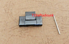 Single Black Ceramic Clasp link fit AR1400, AR1410 Armani Men's Watch Strap 22mm