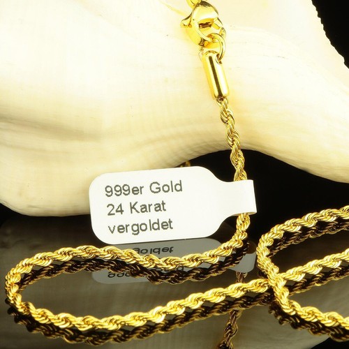 Cord chain 999 - gold, 24