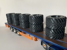 1.50 Oversized Tyre Lorry Truck Load/Diorama O Gauge X10 Large Tyres