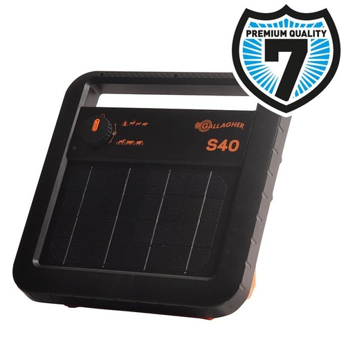 Gallagher solar s40 energiser - gallagher,