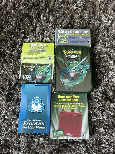 Pokemon emerald pre - pokemon, tin