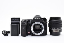 PENTAX K-5 16.3MP DSLR Digital Camera Body w/18-55mm Lens Set from Japan