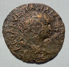 Vespasian Bronze dupondius